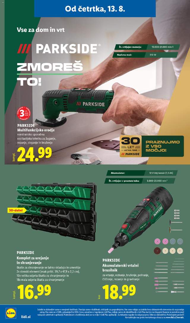 Novi Lidl katalog od 13.08.