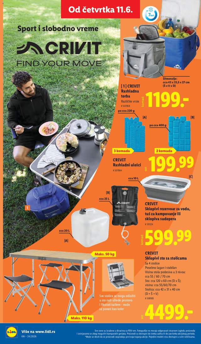 Novi Lidl katalog od 11.06.