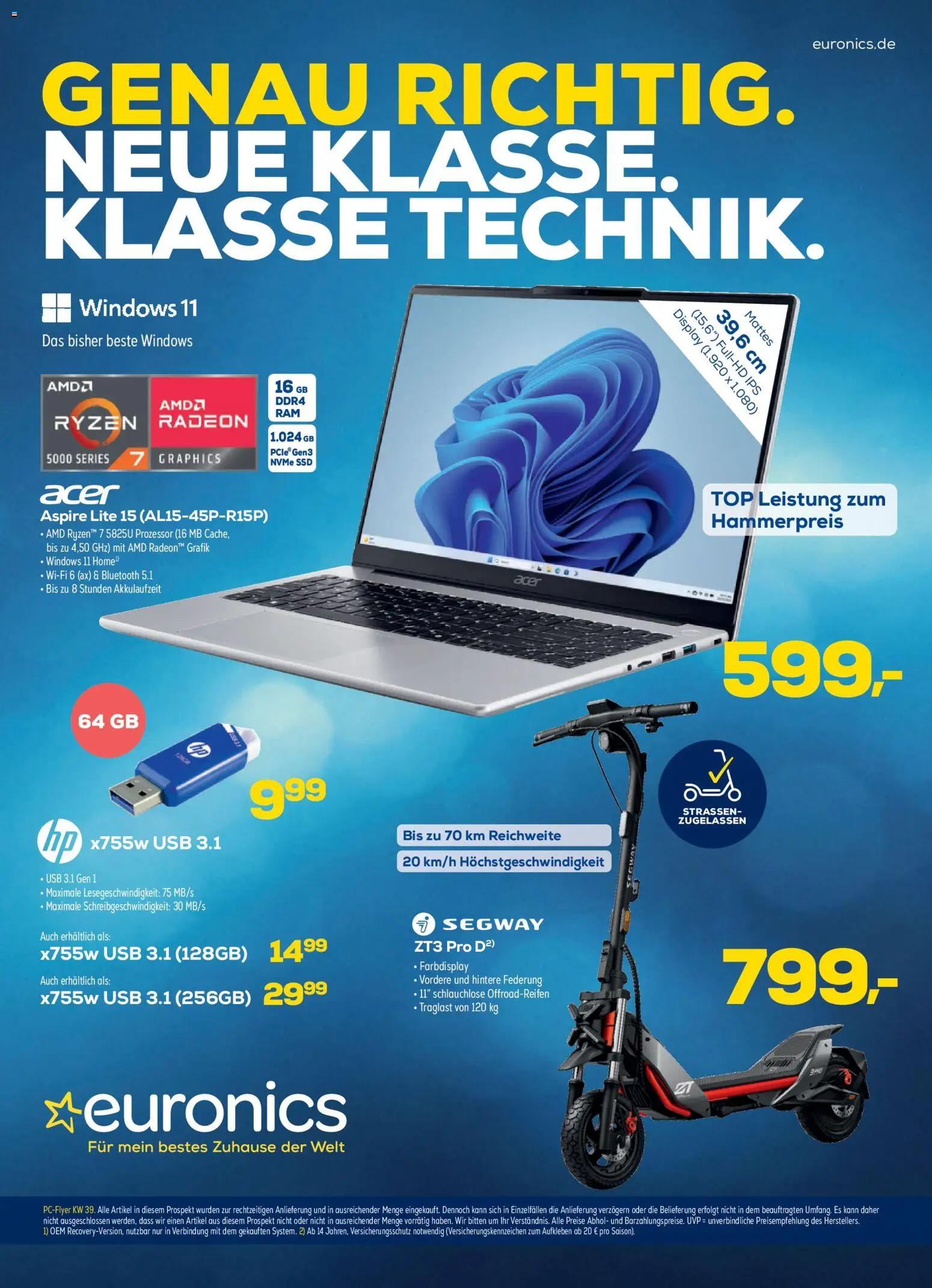 Vorschau von dem Prospekt des Geschäftes Euronics, gültig ab dem 23.09.2026