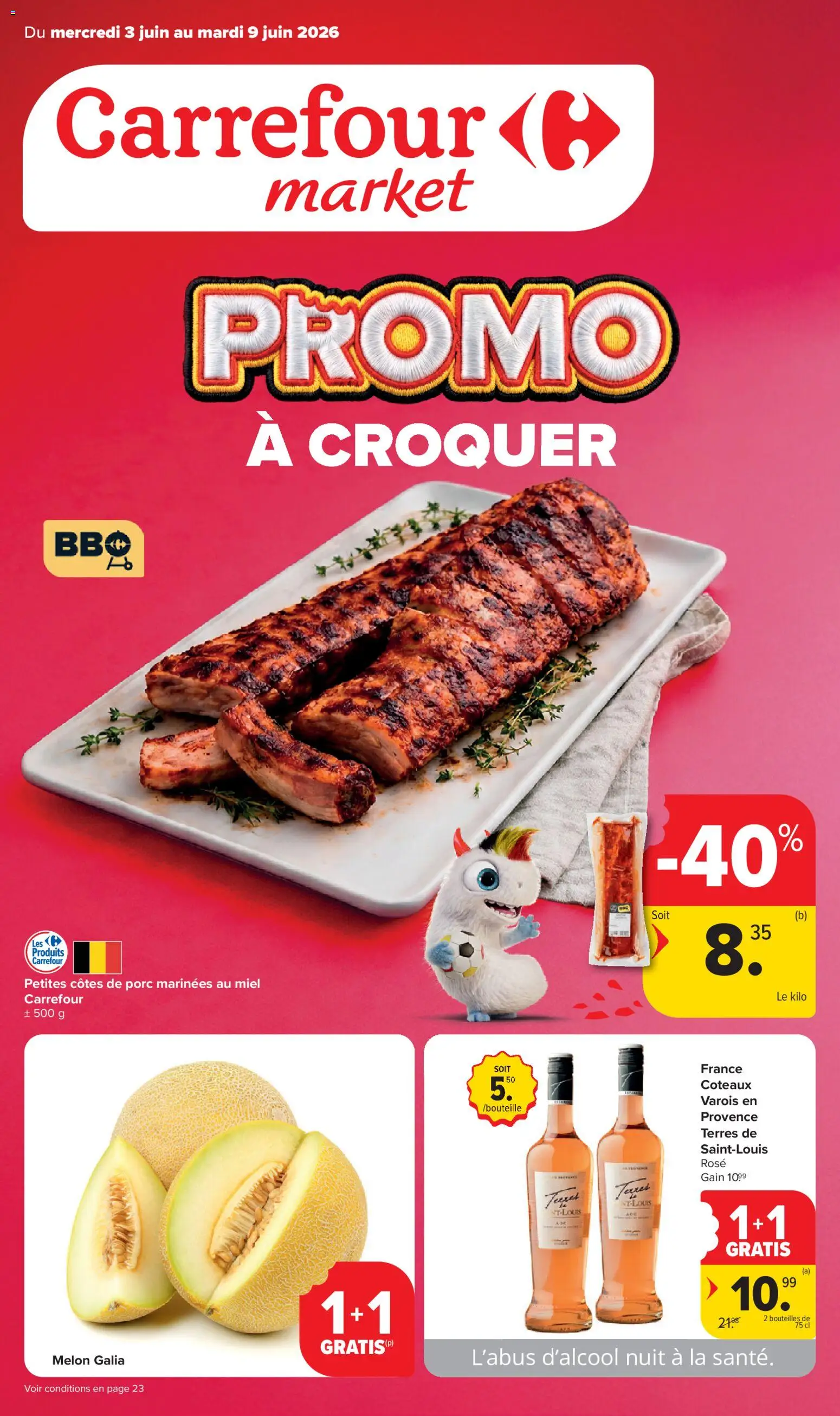 Voorbeeld van Carrefour Publicité Market van winkel Carrefour geldig vanaf 03/06/2026