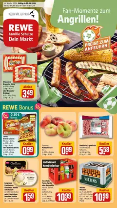 Vorschau von dem Prospekt des Geschäftes Rewe, gültig ab dem 21.06.2026