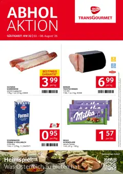 Vorschau der Angebote: Transgourmet Transgourmet Flugblatt gültig ab 03.08.2026