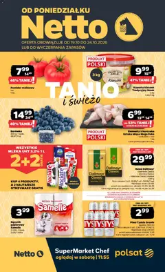 Pogląd gazetki "Netto gazetka od poniedziałku" ze sklepu Netto ważnej od 19.10.2026