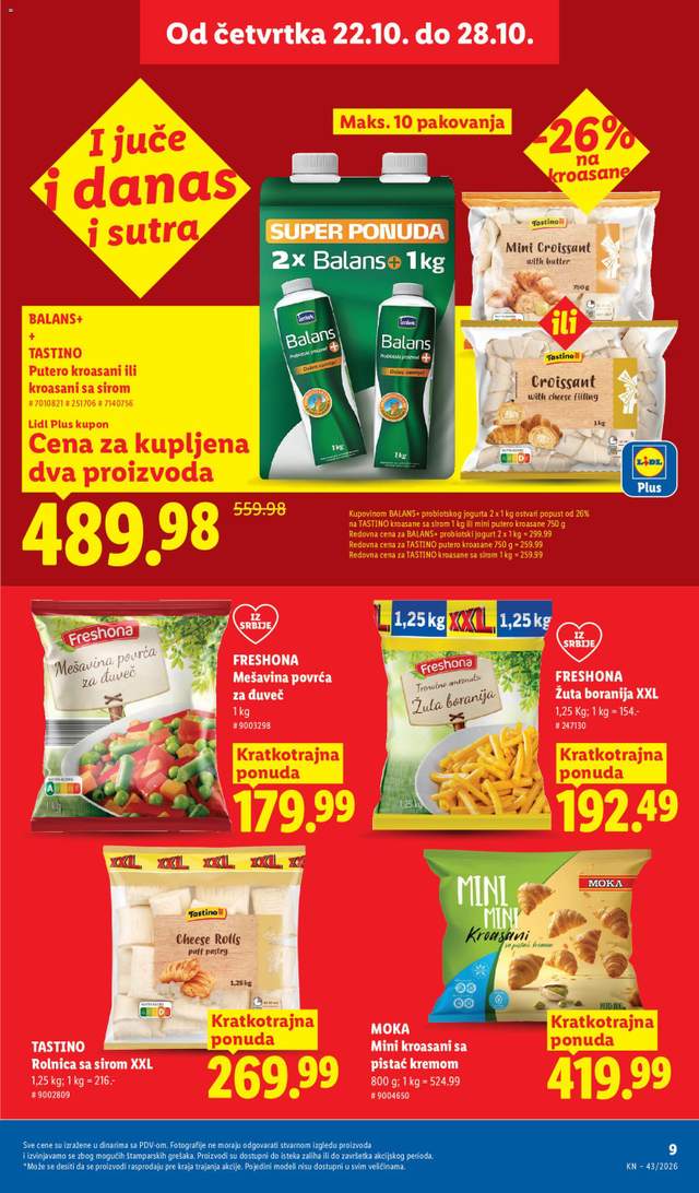 Novi Lidl katalog od 22.10.