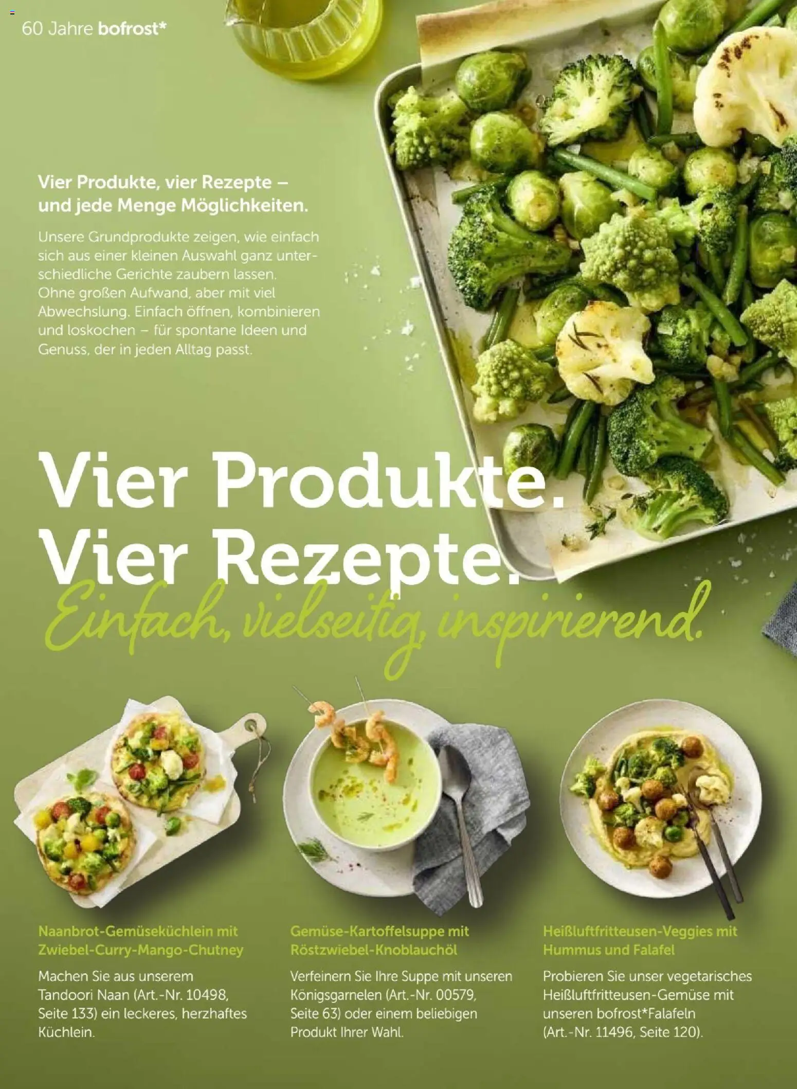 Vorschau von dem Prospekt des Geschäftes Bofrost, gültig ab dem 07.09.2026 - Gerichte, Hummus