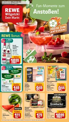 Vorschau von dem Prospekt des Geschäftes Rewe, gültig ab dem 14.06.2026