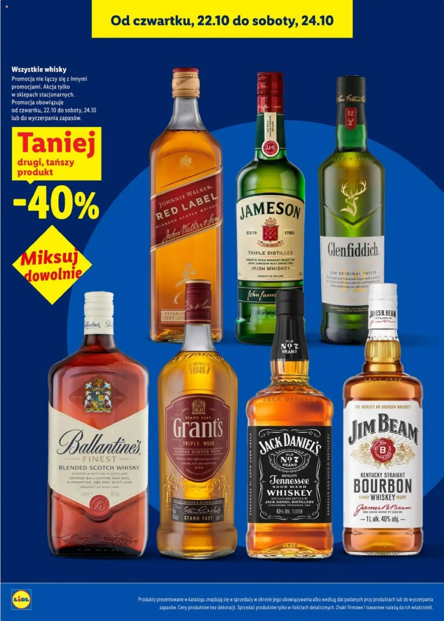 Pogląd gazetki "Lidl Katalog alkoholi mocnych" ze sklepu Lidl ważnej od 28.09.2026 - Wódka, Żubrówka, Vodka