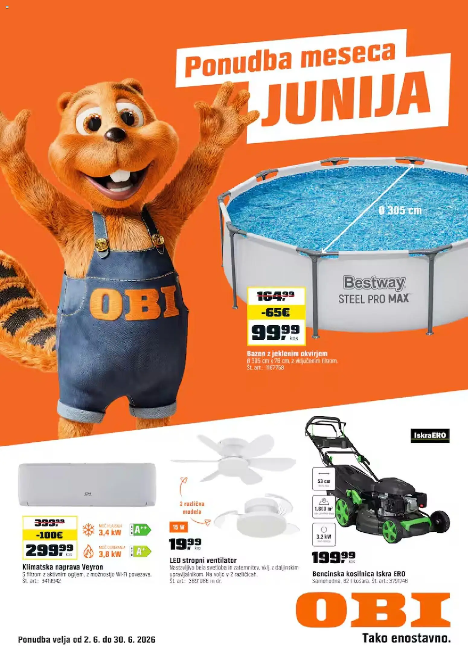 Predogled kataloga iz trgovine OBI veljaven od 02.06.2026