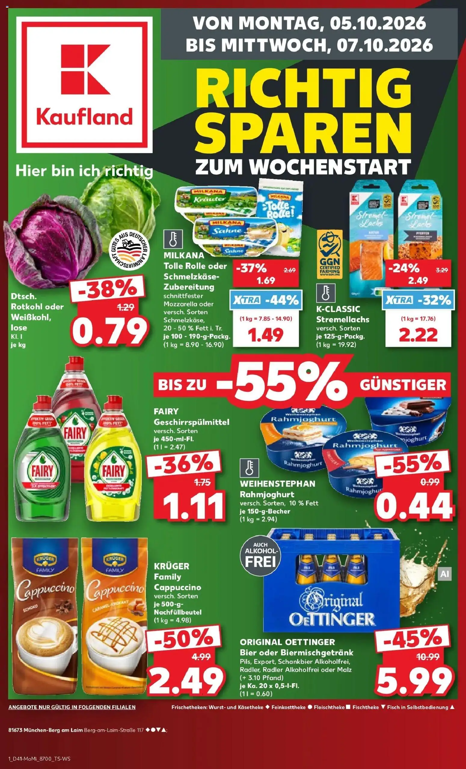 Vorschau von dem Prospekt des Geschäftes Kaufland, gültig ab dem 05.10.2026