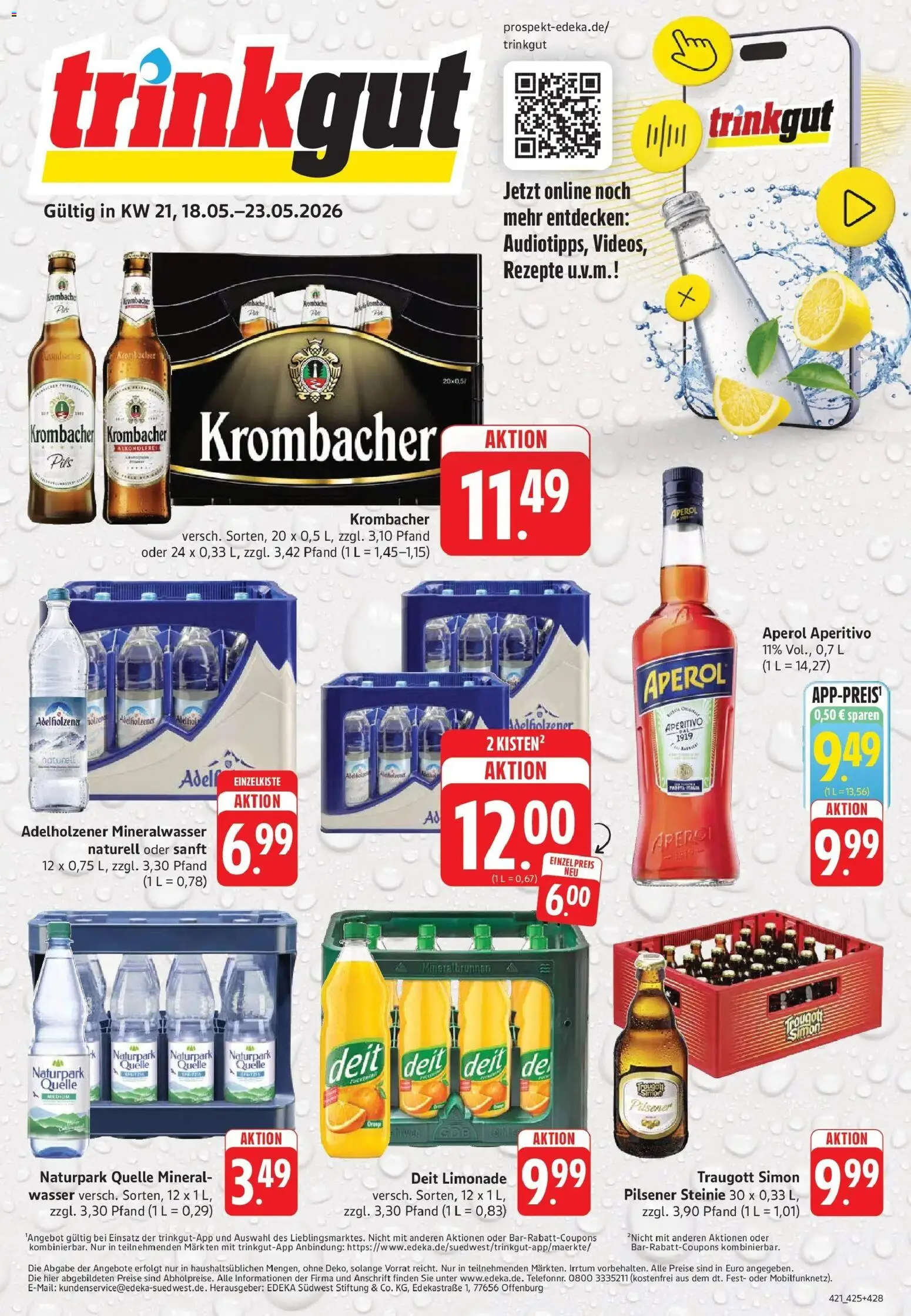 Vorschau von dem Prospekt des Geschäftes Trinkgut, gültig ab dem 17.05.2026