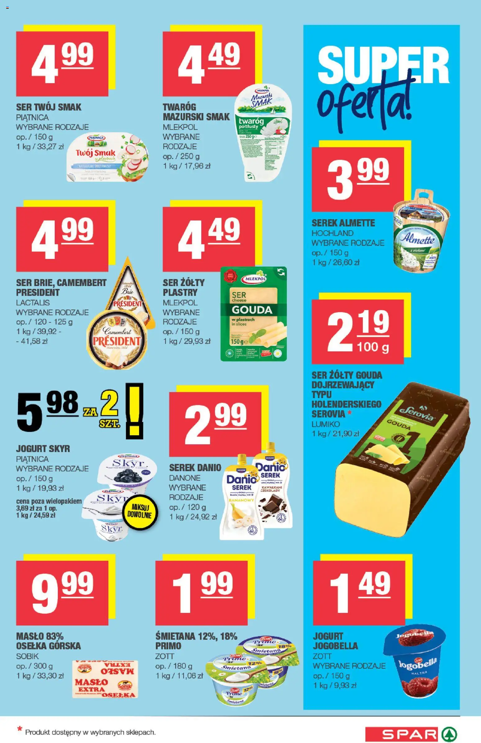 Pogląd gazetki "Spar gazetka" ze sklepu Spar ważnej od 26.08.2026