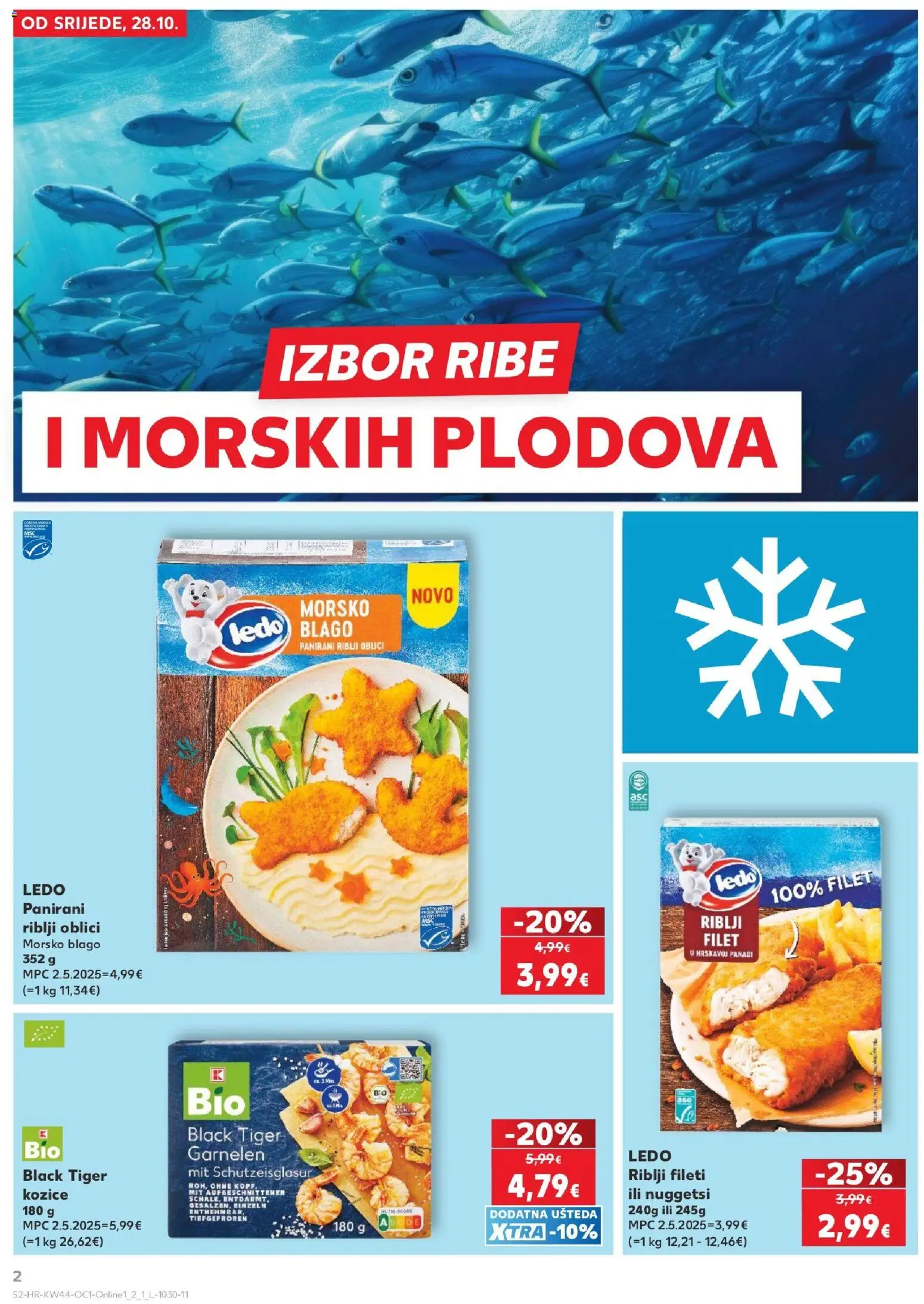 Kaufland HR - Kaufland HR akciós újság megtekintése, amely érvényes 2026.10.28.-től