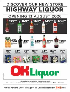Preview of OK Foods flyer valid from 13/08/2026