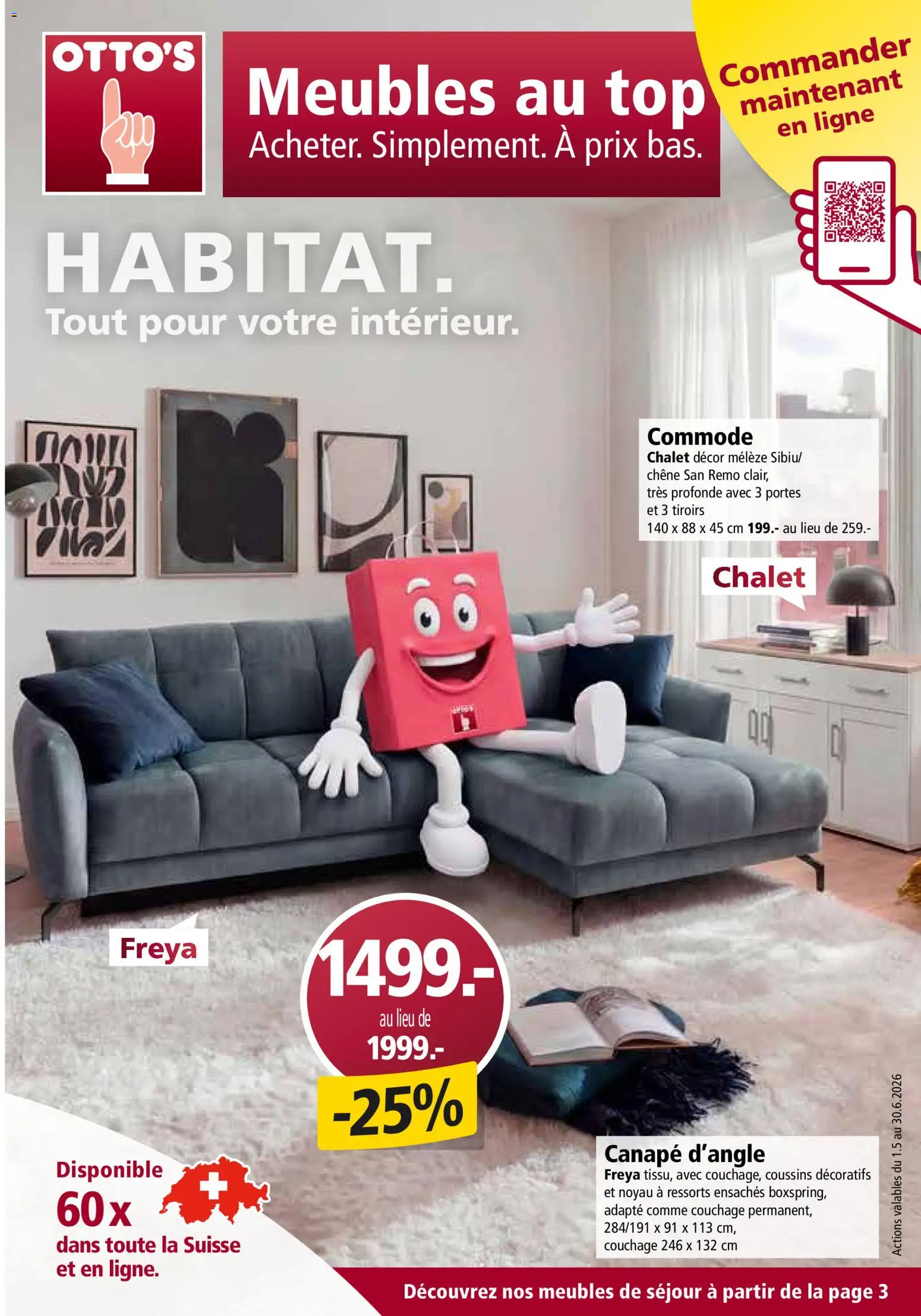 Vorschau des Merkblatts Otto's aktionen Meubles vom Shop Otto's gültig von 01.05.2026 bis 30.06.2026