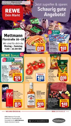 Vorschau von dem Prospekt des Geschäftes Rewe, gültig ab dem 26.10.2026