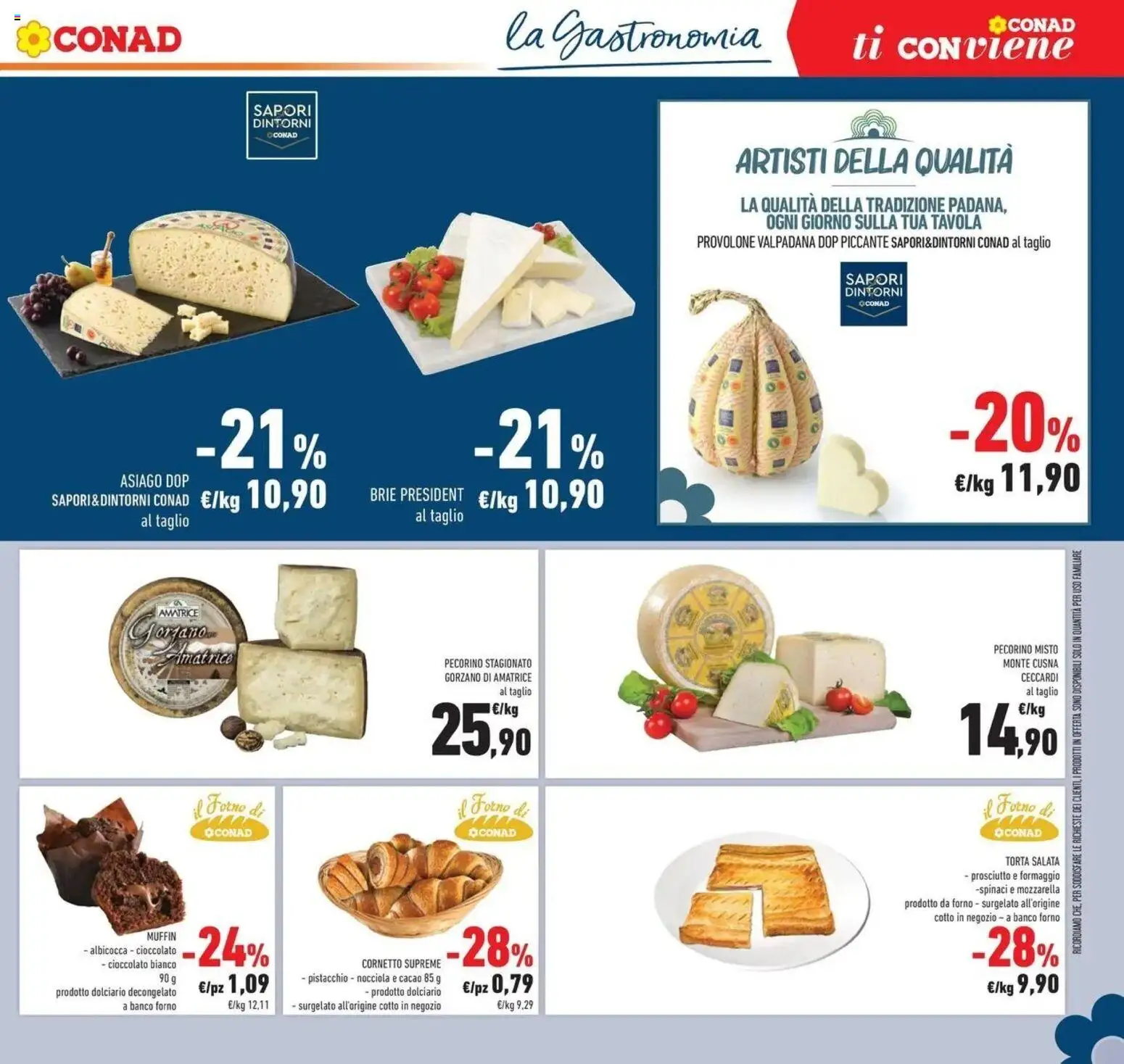Anteprima dell'opuscolo Conad volantino Rio Saliceto dal negozio Conad valido da 21/10/2026