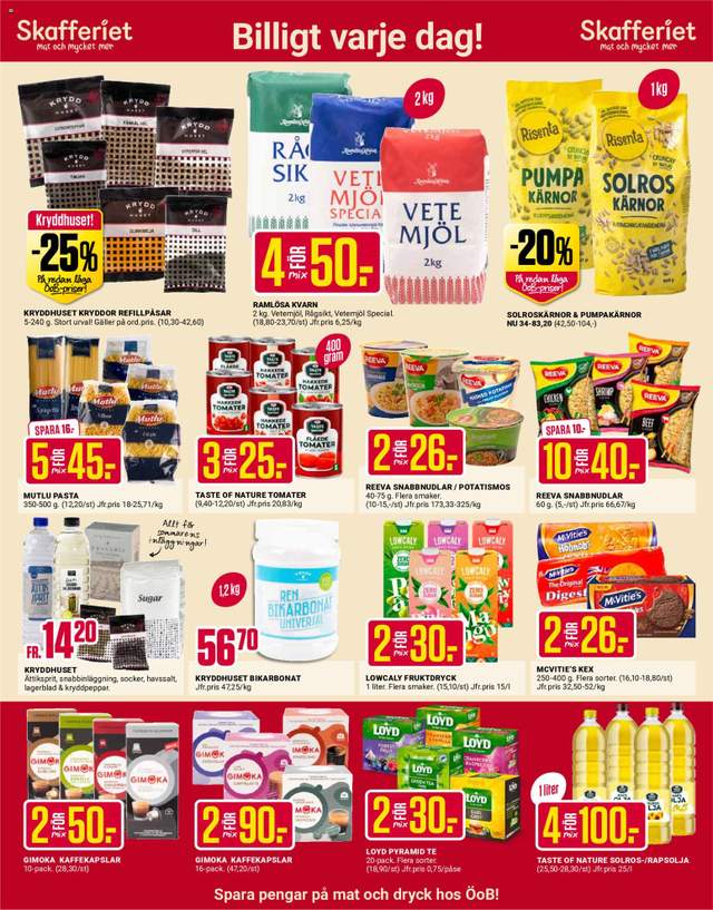 Nytt ÖoB reklamblad från 24/08