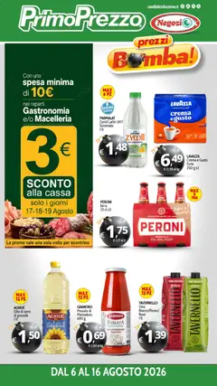 Anteprima dell'opuscolo Primo Prezzo volantino dal negozio Primo Prezzo valido da 06/08/2026