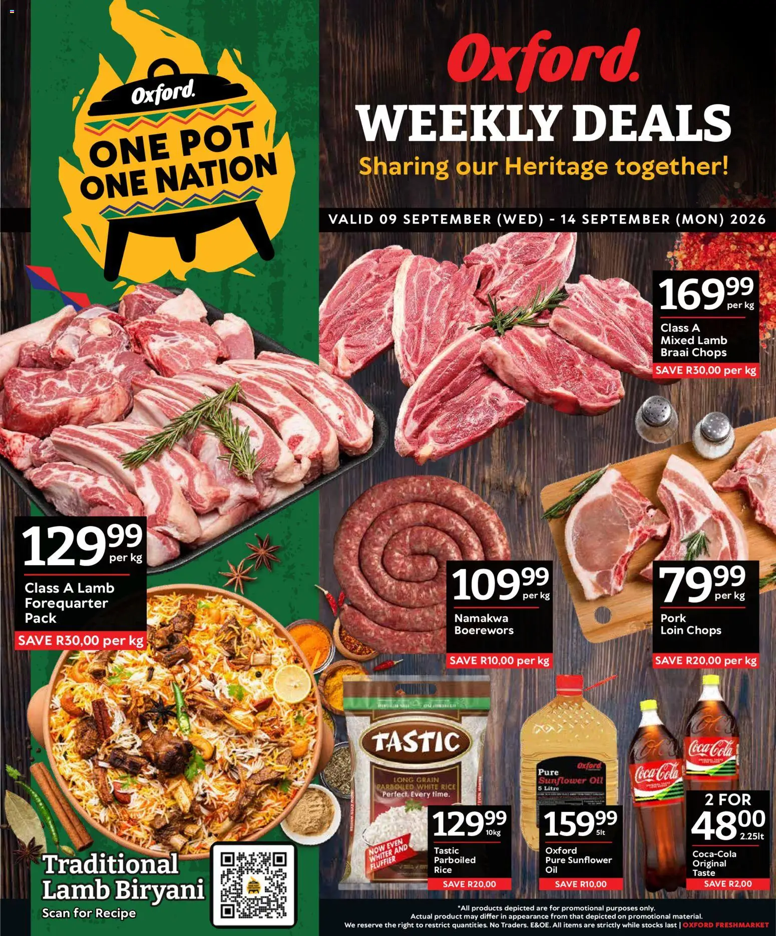 Preview of Oxford Freshmarket flyer valid from 09/09/2026