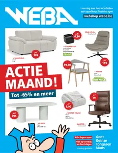 Voorbeeld van Weba Folder van winkel Weba geldig vanaf 29/09/2026