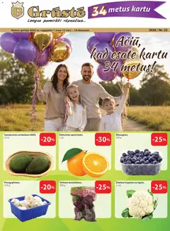 GRUSTE parduotuvės leidinio GRUSTE leidinys galiojančio nuo 2026.08.01 peržiūra