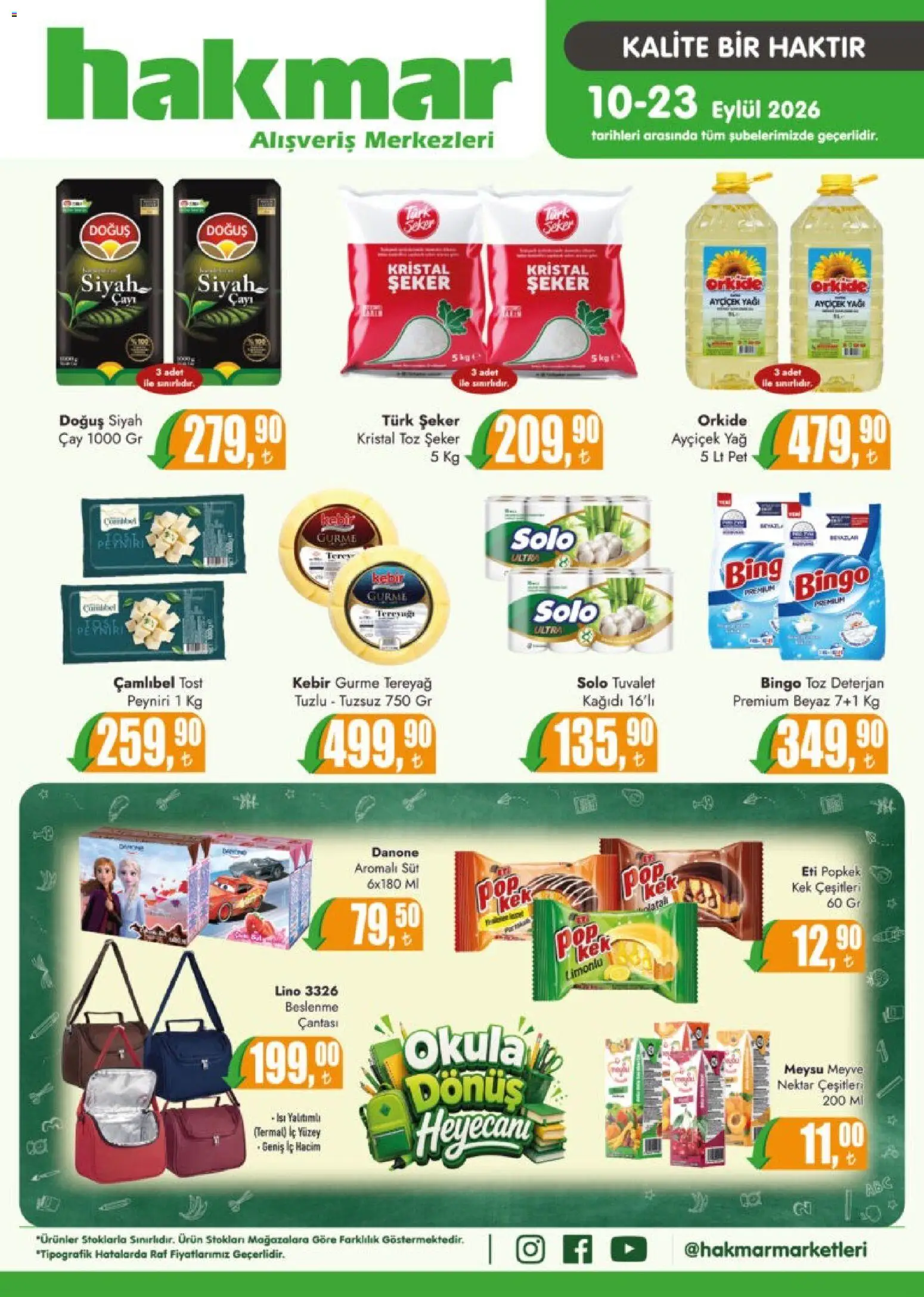 Hakmar Hakmar Katalog 10.09.2026 - Broşürünün önizlemesi
