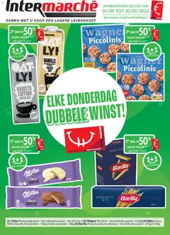 Prévisualisation de Intermarché De septemberaanbiedingen met de Intermarché-kaart du magasin Intermarché formulaire valide 01/09/2026