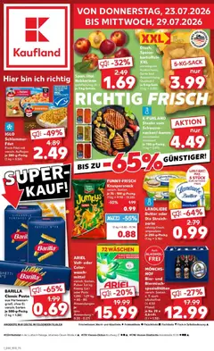 Vorschau von dem Prospekt des Geschäftes Kaufland, gültig ab dem 23.07.2026