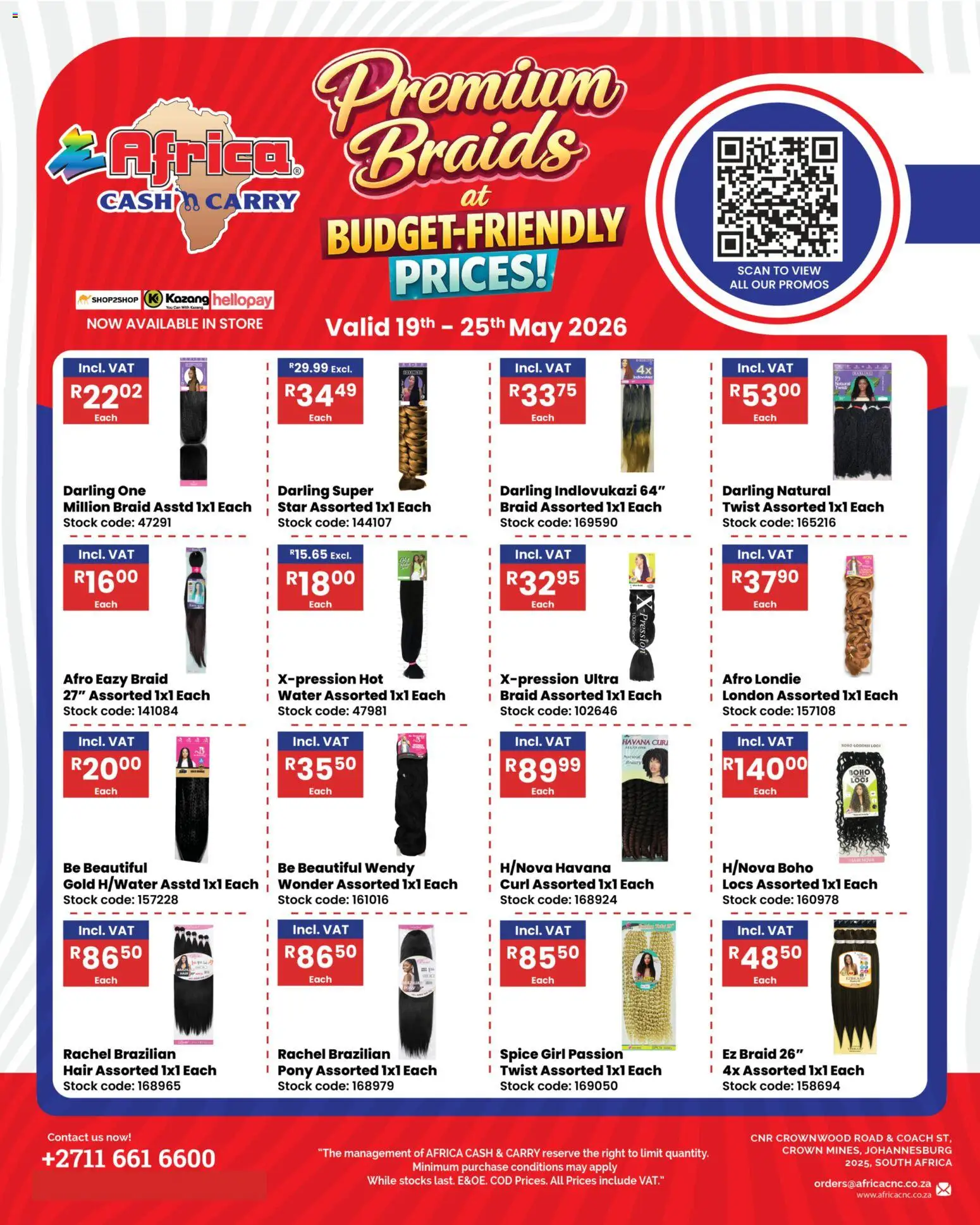 Preview of Africa Cash & Carry flyer valid from 19/05/2026
