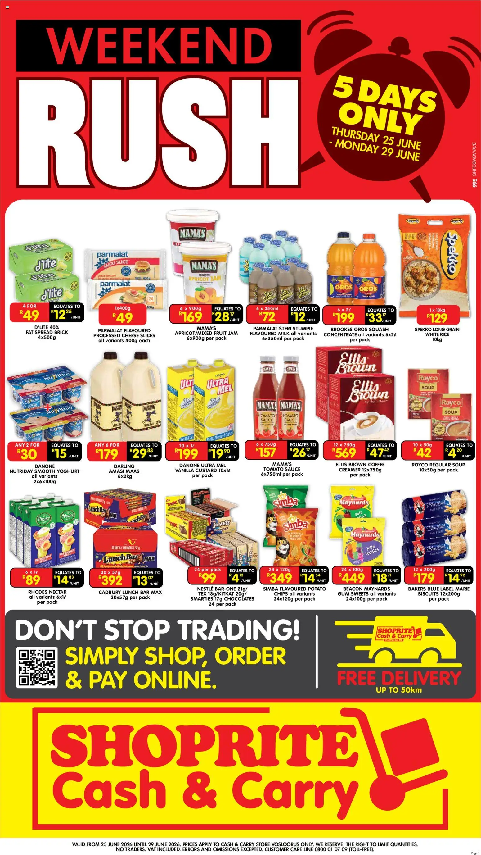 Preview of Shoprite flyer valid from 25/06/2026