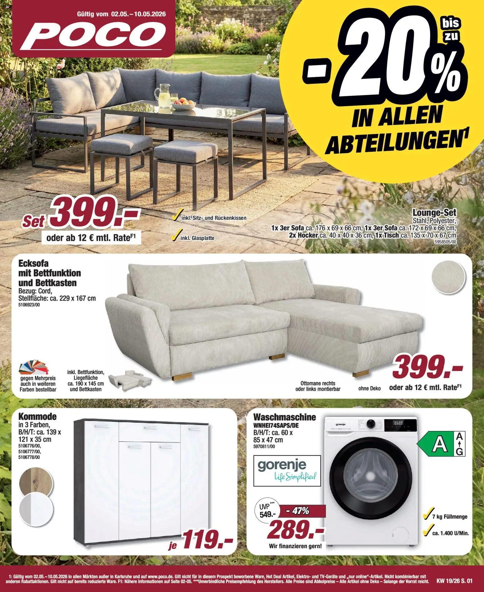 Vorschau von dem Prospekt des Geschäftes Poco, gültig ab dem 02.05.2026