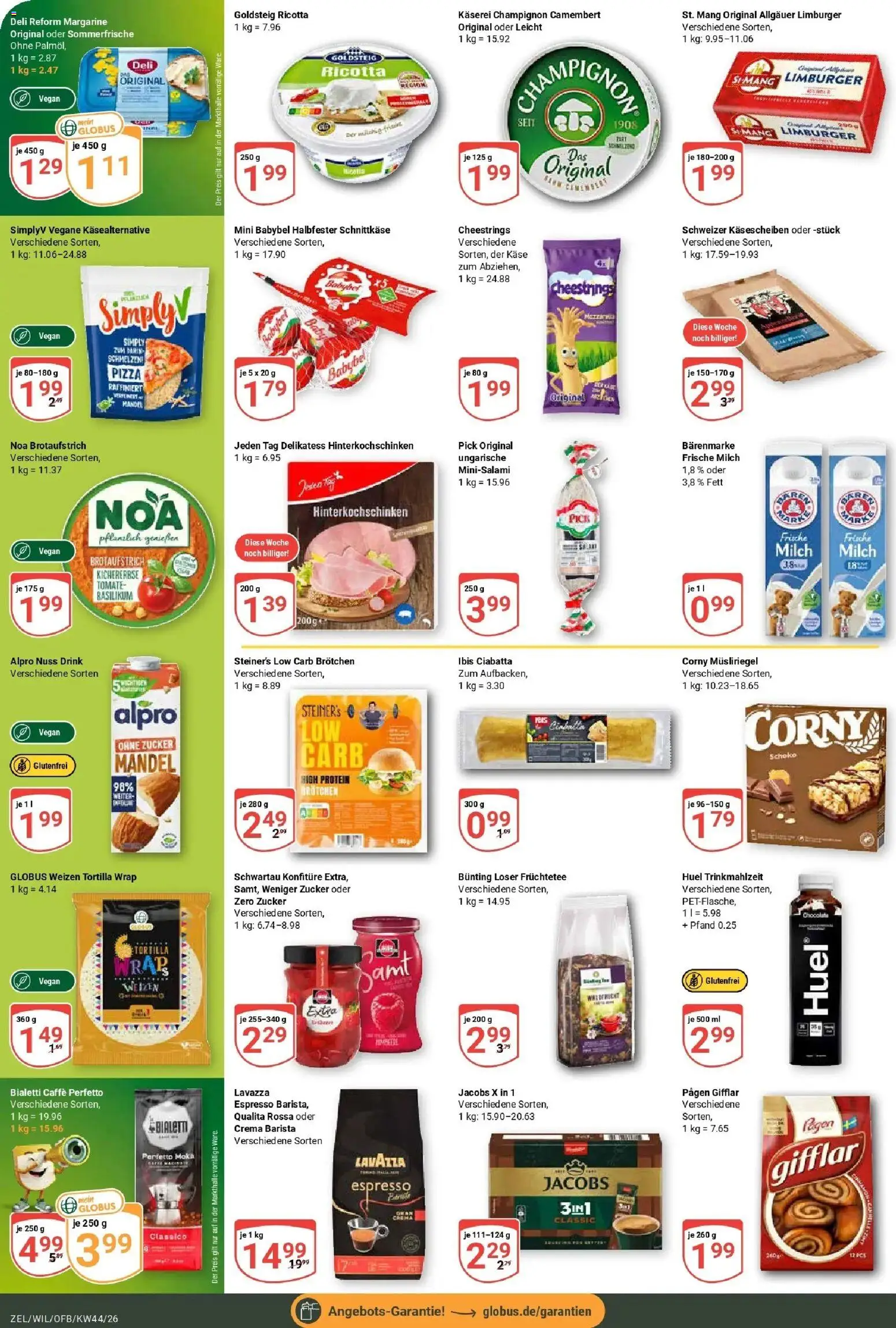Vorschau von dem Prospekt des Geschäftes Globus, gültig ab dem 26.10.2026