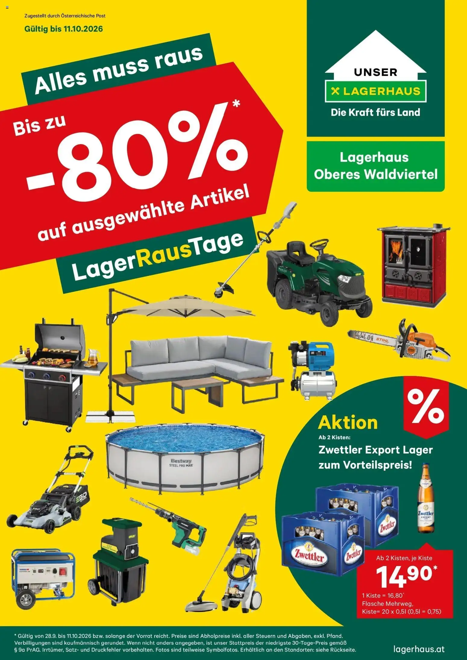 Vorschau der Angebote: Lagerhaus Lagerhaus Wochen Angebote gültig ab 28.09.2026