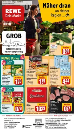 Vorschau von dem Prospekt des Geschäftes Rewe, gültig ab dem 27.07.2026