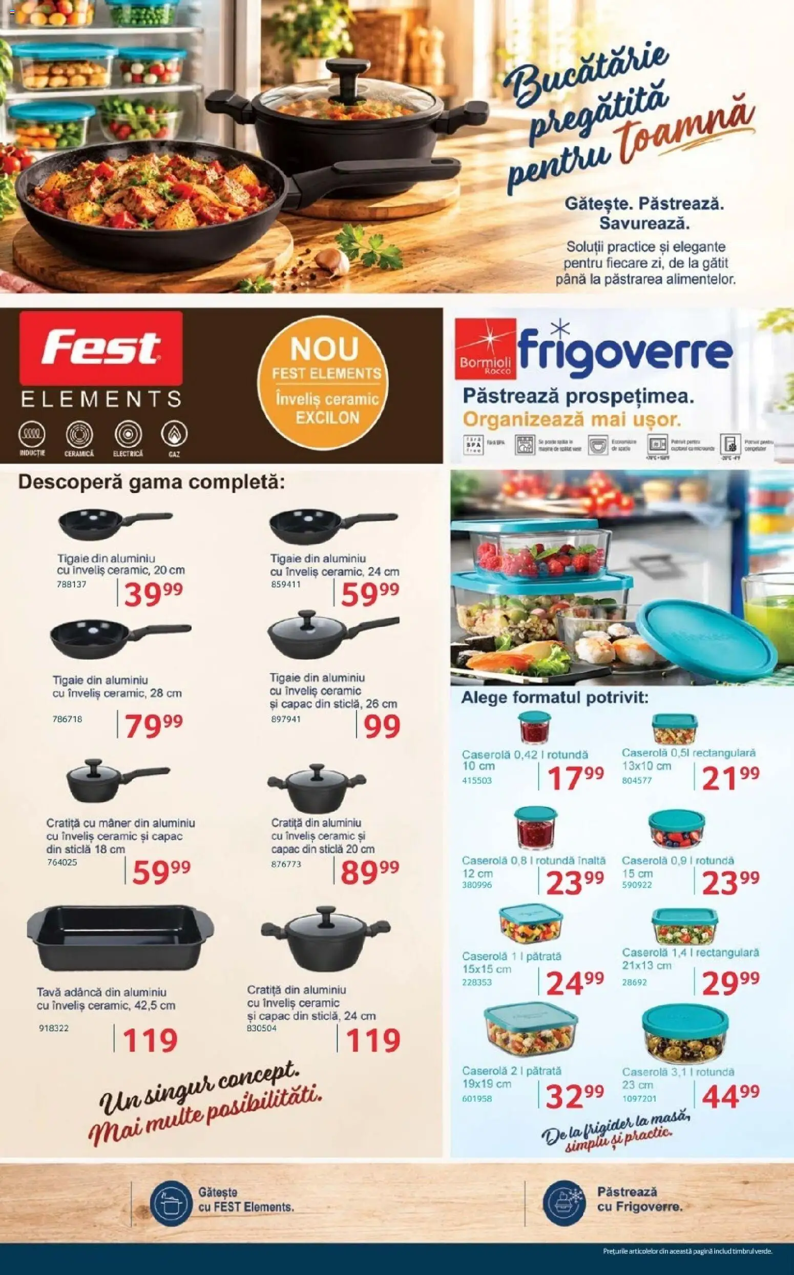 Previzualizarea de cataloage: Selgros Selgros Catalog Magazine Mici valabil de la 30.10.2026 - Frigider, Bucătărie, Tigaie, Tava, Caserola, Electrică, Cratiță, Mâner