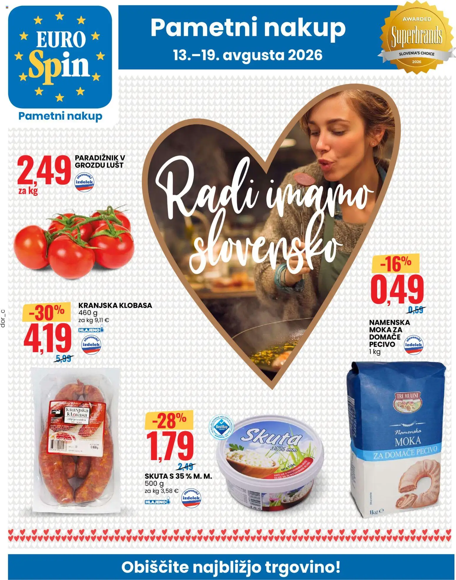 Predogled kataloga iz trgovine Eurospin veljaven od 13.08.2026