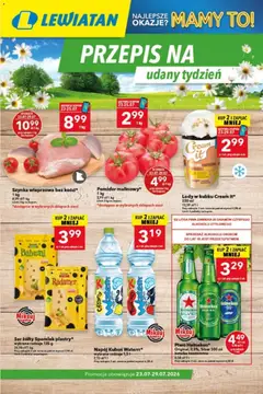 Pogląd gazetki "Lewiatan gazetka - Przepis na udany tydzień" ze sklepu Lewiatan ważnej od 23.07.2026