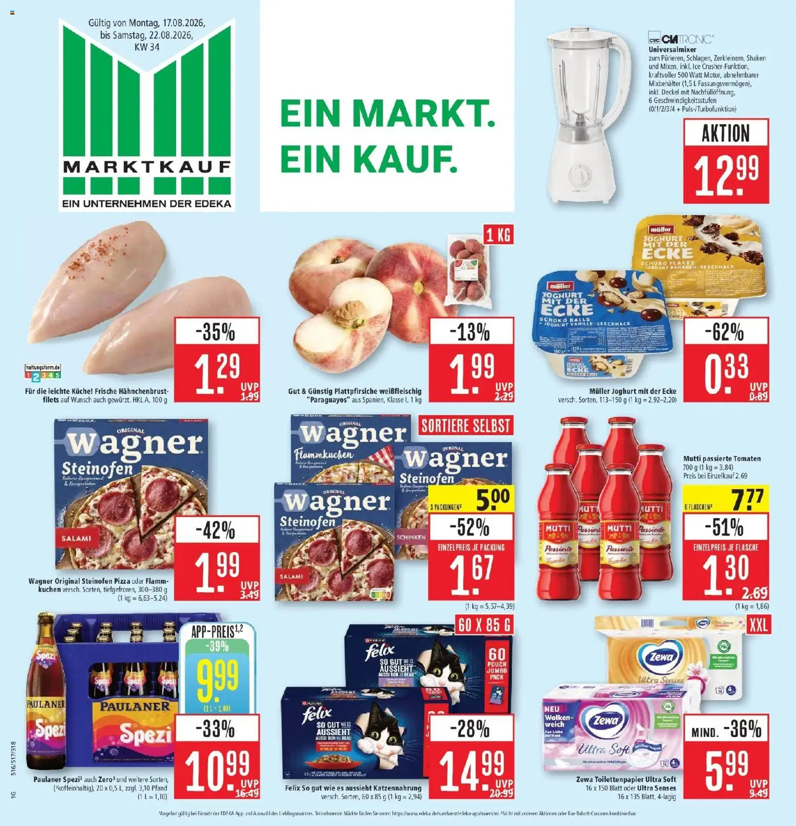 Vorschau von dem Prospekt des Geschäftes Marktkauf, gültig ab dem 17.08.2026