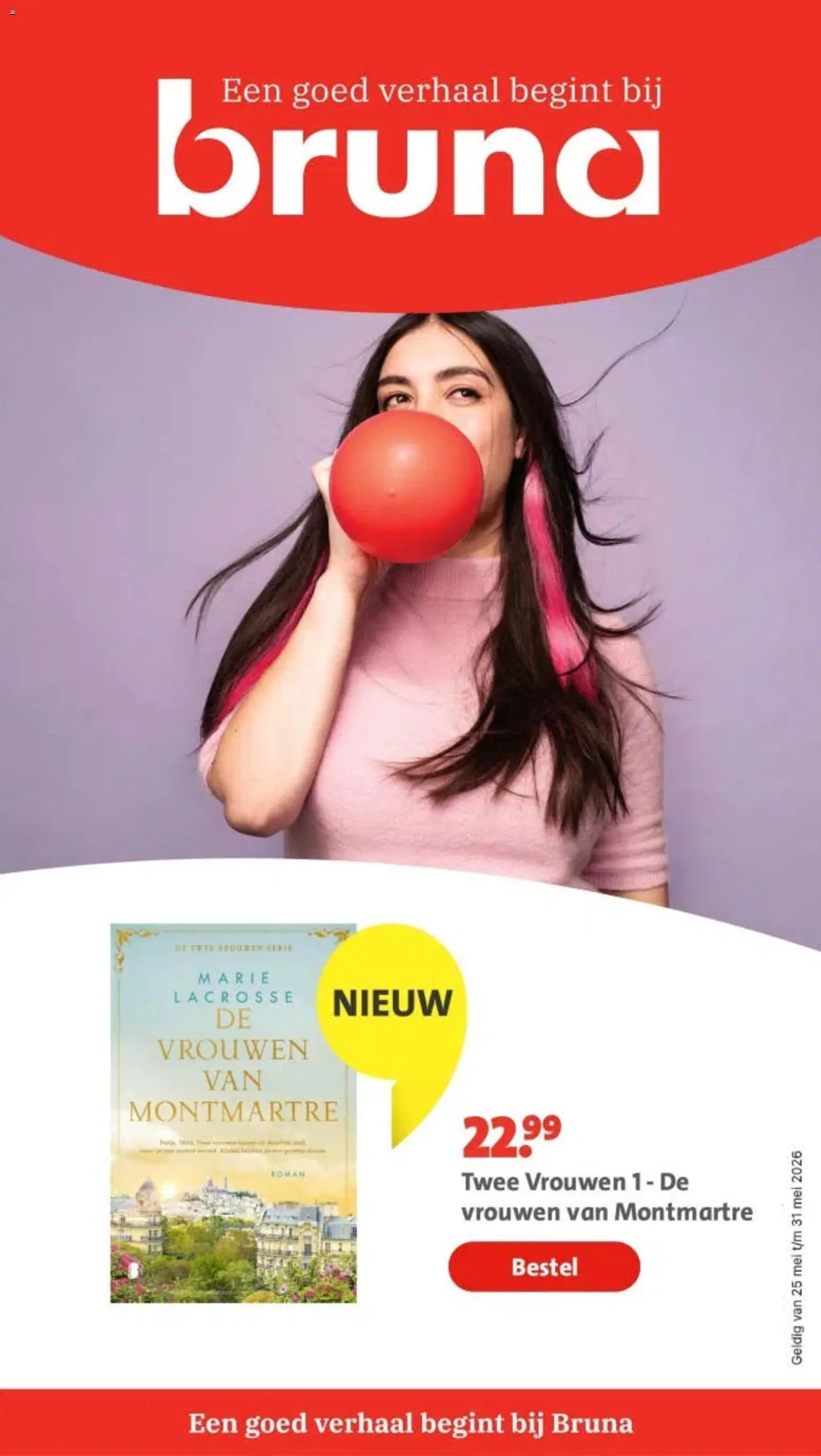 Voorbeeld van Bruna folder van winkel Bruna geldig vanaf 25-05-2026
