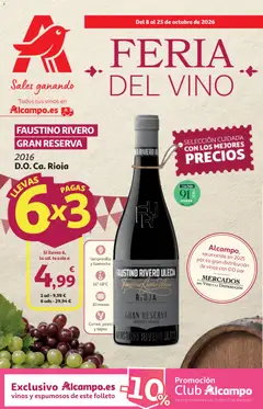 Vista previa del folleto de la tienda Alcampo válido desde el 08/10/2026 