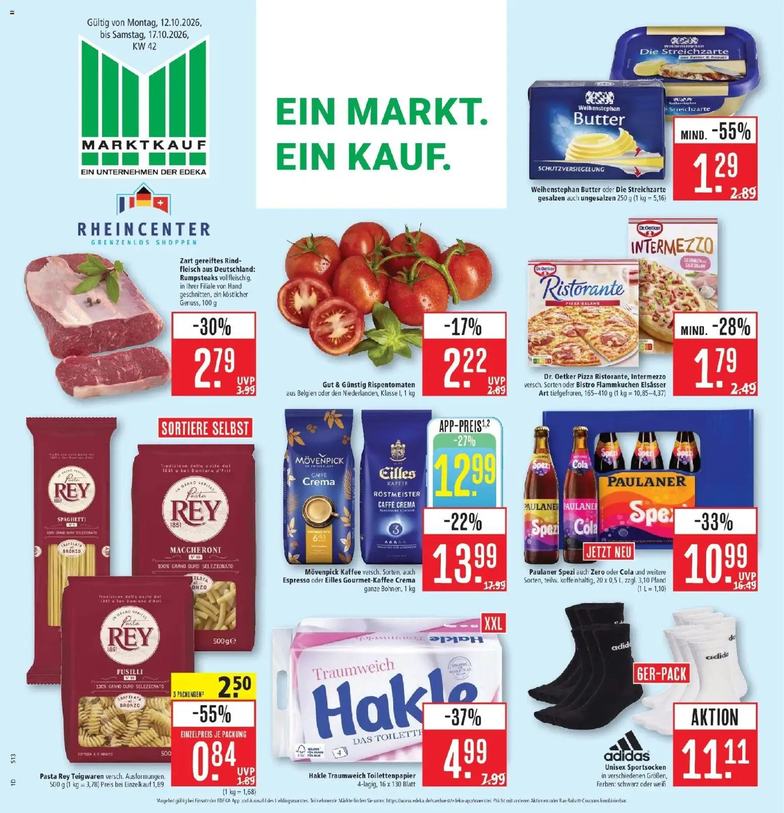 Vorschau von dem Prospekt des Geschäftes Marktkauf, gültig ab dem 12.10.2026