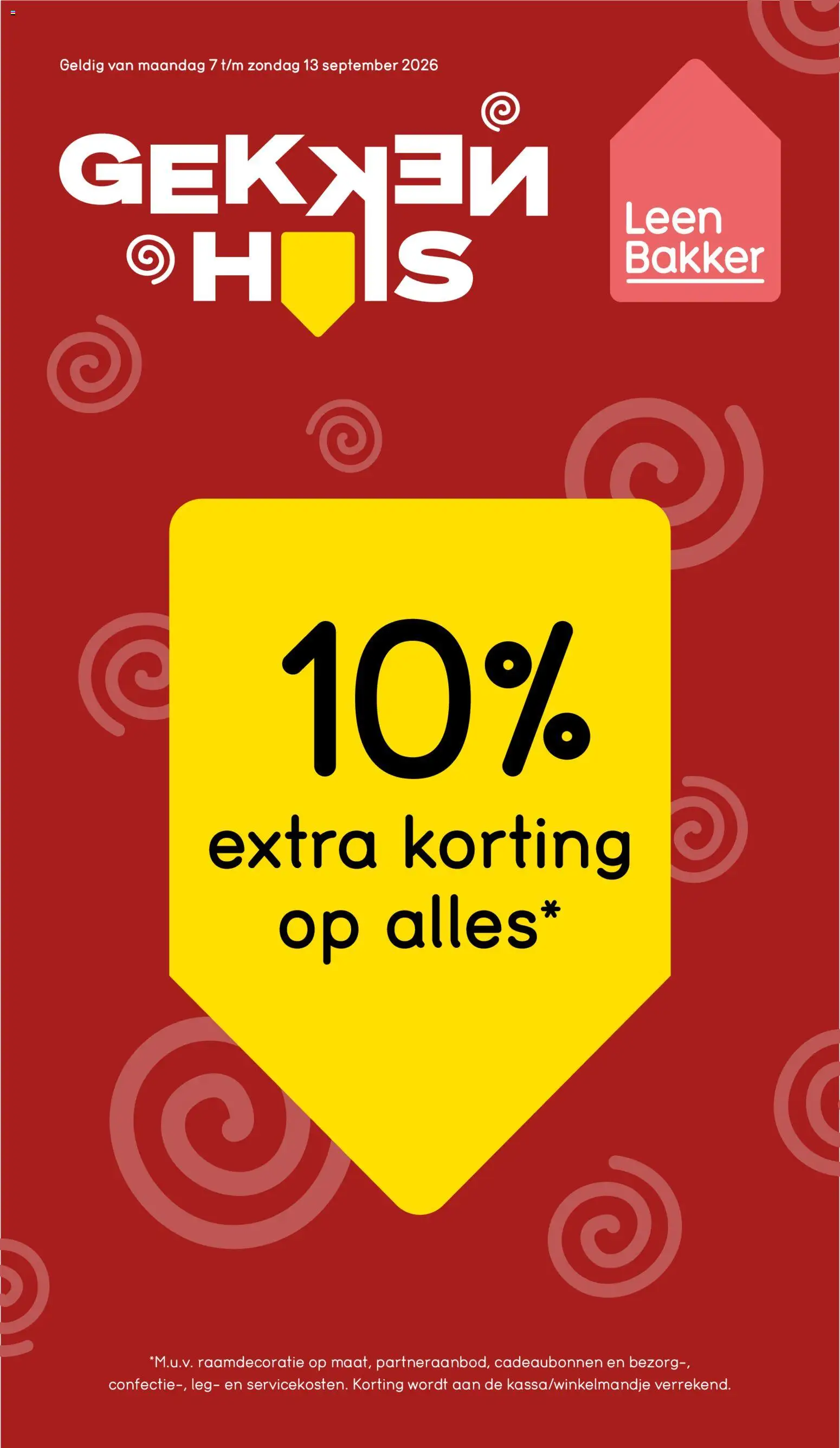Voorbeeld van Leen Bakker Folder van winkel Leen Bakker geldig vanaf 07/09/2026