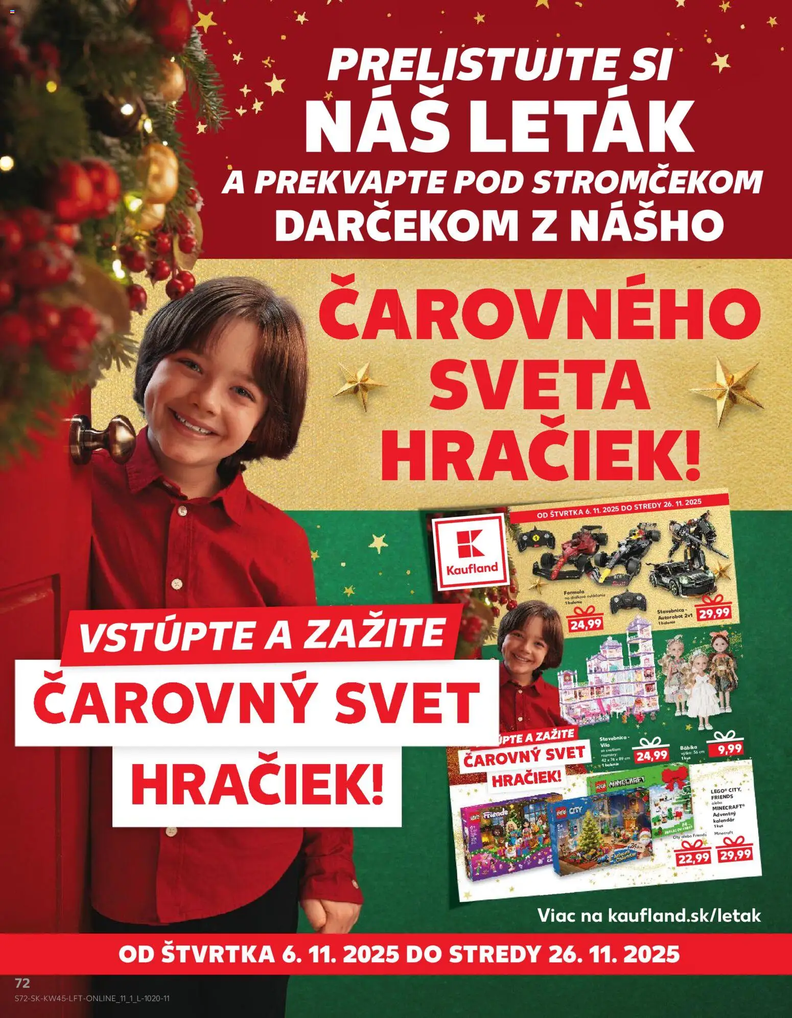 Náhľad Kaufland letáku platného od 06.11.2025
