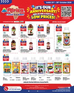 Preview of Africa Cash & Carry flyer valid from 23/10/2026