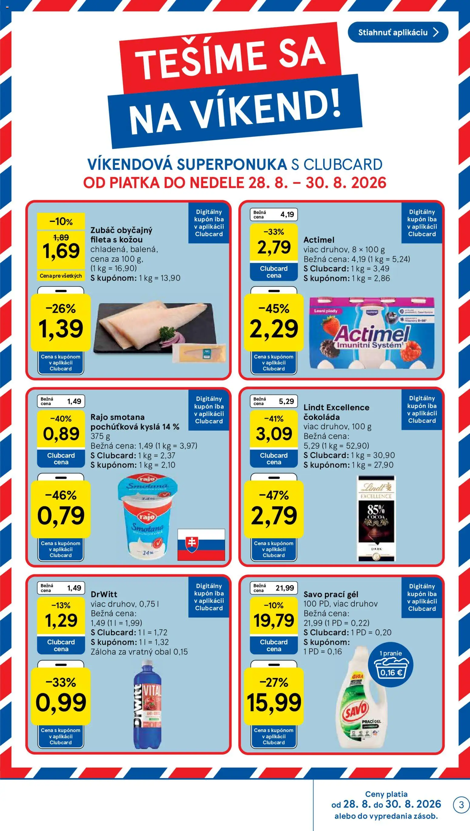 Náhľad Tesco letáku platného od 26.08.2026