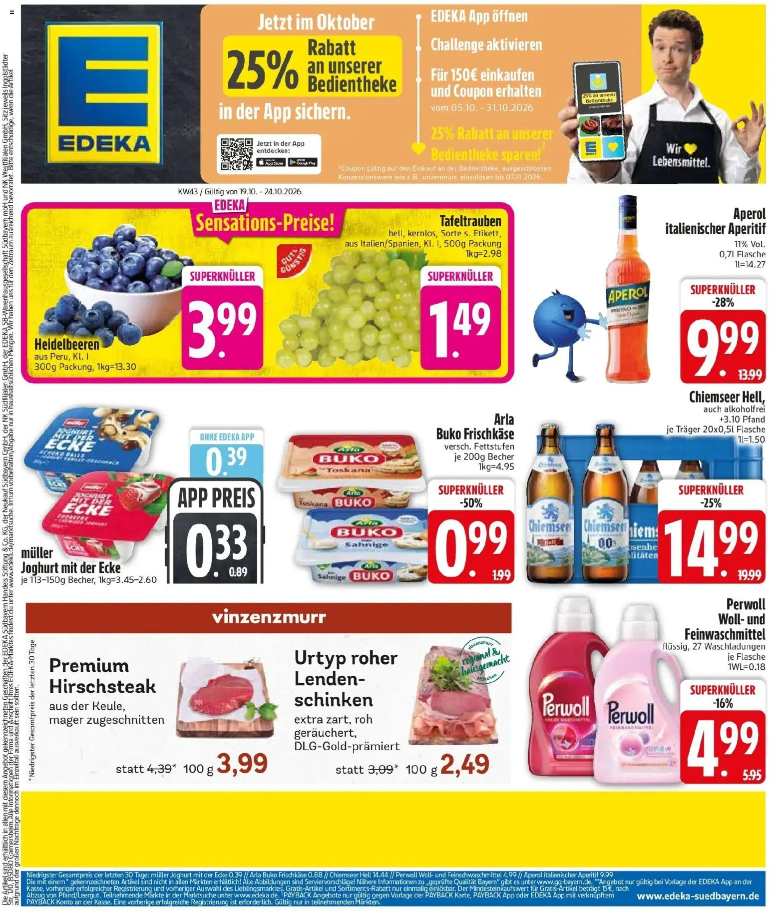 Vorschau von dem Prospekt des Geschäftes Edeka, gültig ab dem 19.10.2026