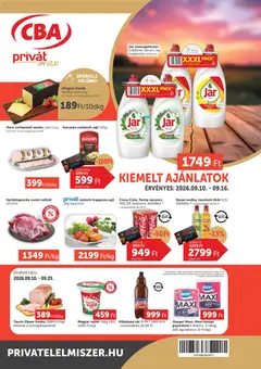 PRIVÁT - PRIVÁT Aktuális szórólap MAX megtekintése, amely érvényes 2026.09.10.-től
