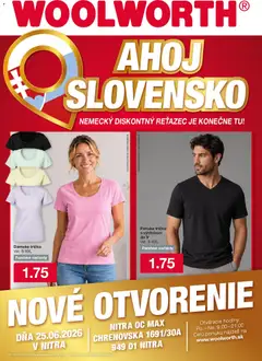 Náhľad Woolworth letáku platného od 19.06.2026