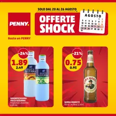 Anteprima dell'opuscolo PENNY volantino Offerte Shock dal negozio PENNY valido da 20/08/2026