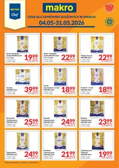 Pogląd gazetki "Makro gazetka - MC Frytki" ze sklepu Makro ważnej od 04.05.2026